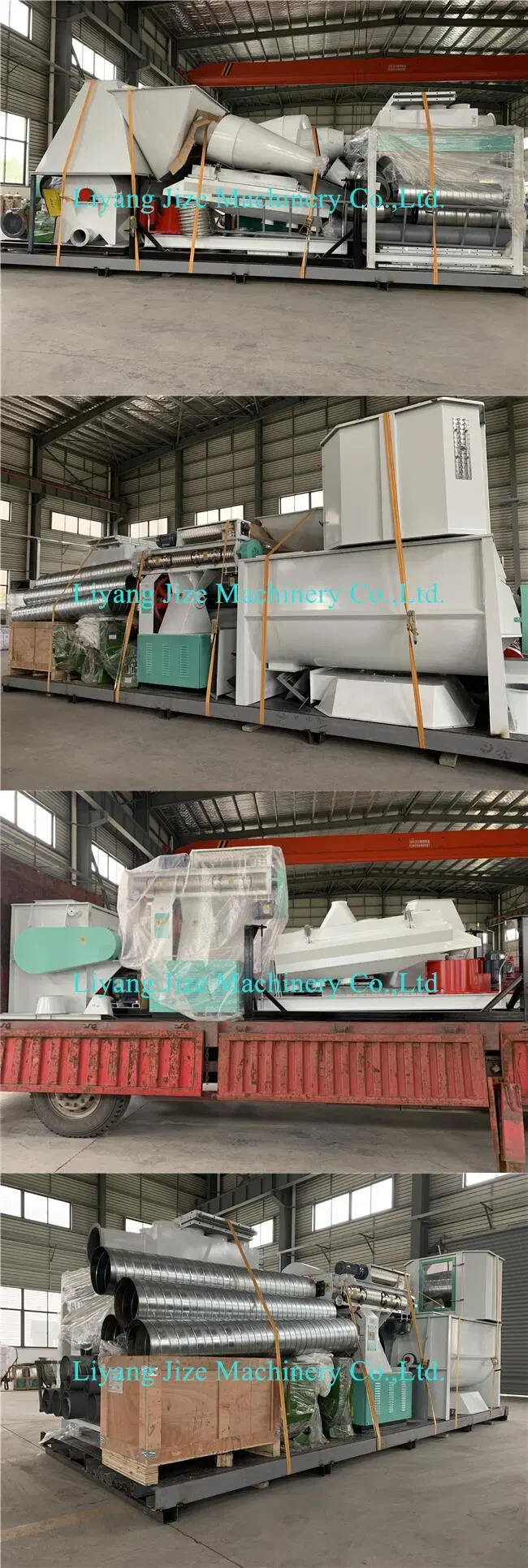 Szlh250 1-1.5tph Layer Feeds/ Broiler Feeds Chicken Feed Pellet Mill for Sale