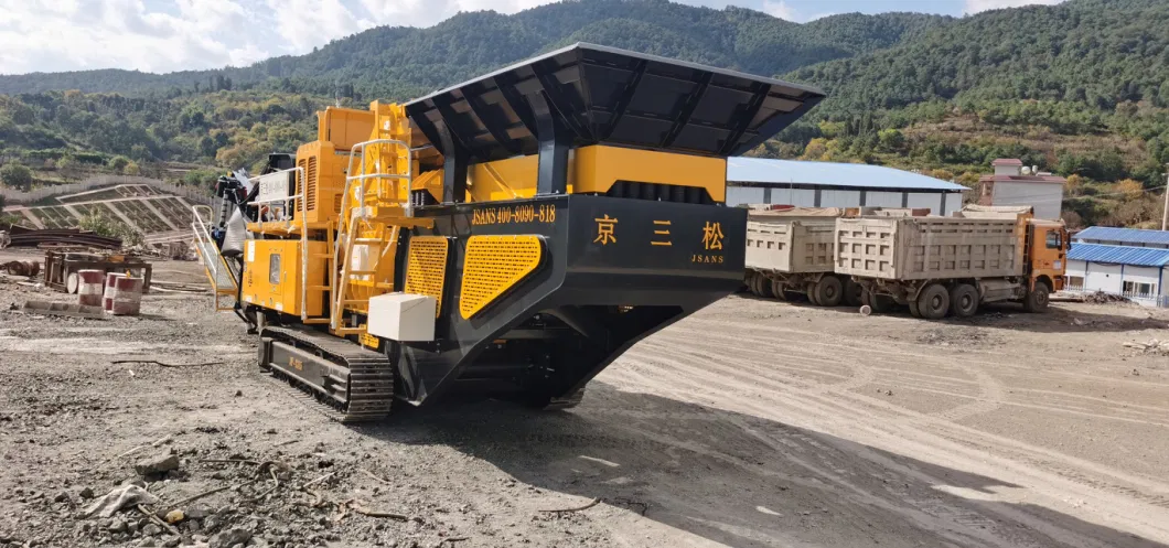 Crawler Type Mobile Crushing Station Mobile Impact Crushing Station