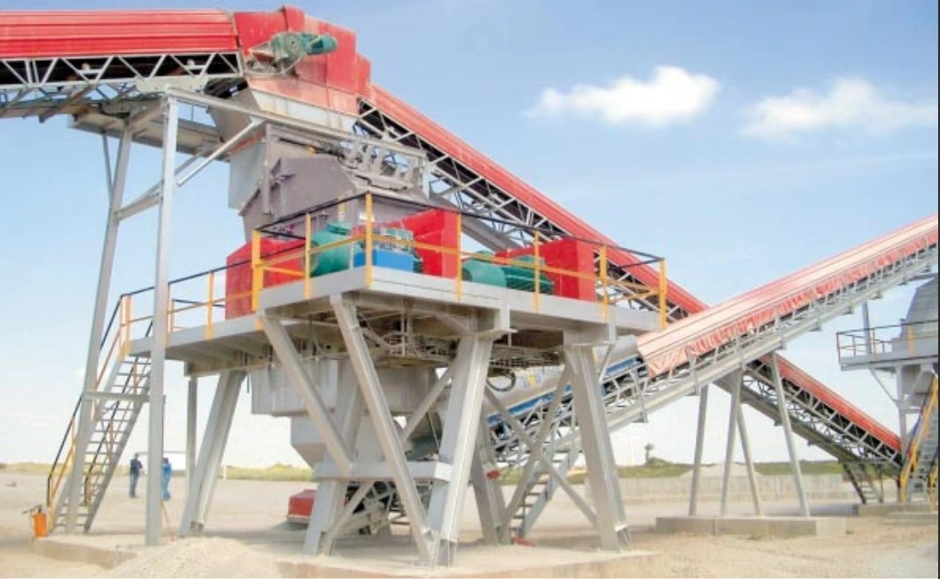 Primary Impact Crusher with Big Feed Size and Capacity