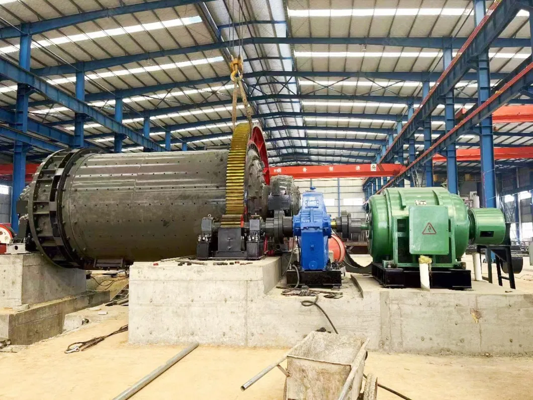 High Capacity Gold Ore Wet Dry Grinding Cement Limestone Powderball Mill Machine Ball Mill