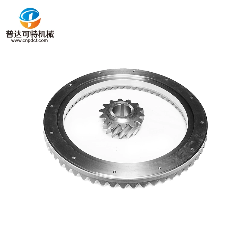 Custom Processing Steel and Metallurgical Crusher Gear and Pinion