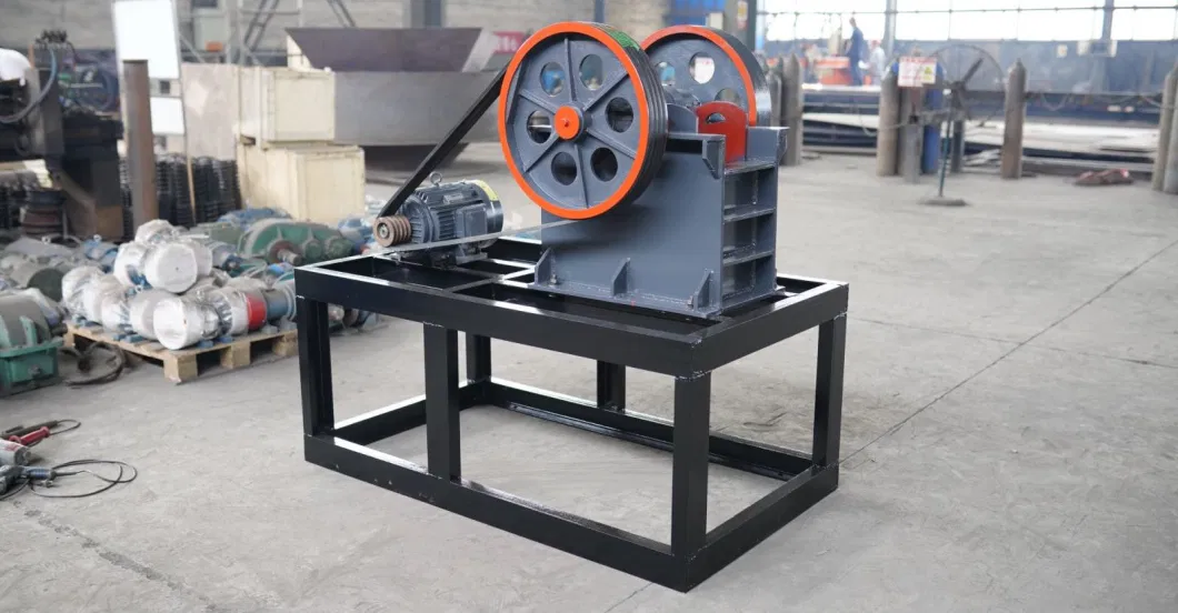 PE150X250 Jaw Crusher with Diesel Generator 1-5tph Basalt Stone Crusher Machine for Sale