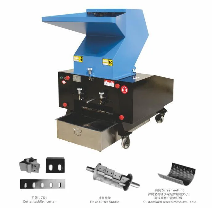 Cost-Effective Plastic Recycling Pellet Scraps Granulator Machine Plastic Strong Crusher