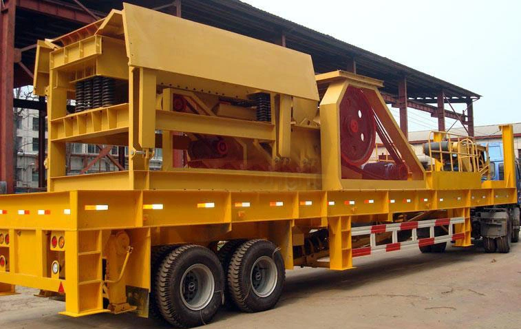 China Professional OEM Mobile Concrete Crusher Mobile Jaw and Impact Crusher