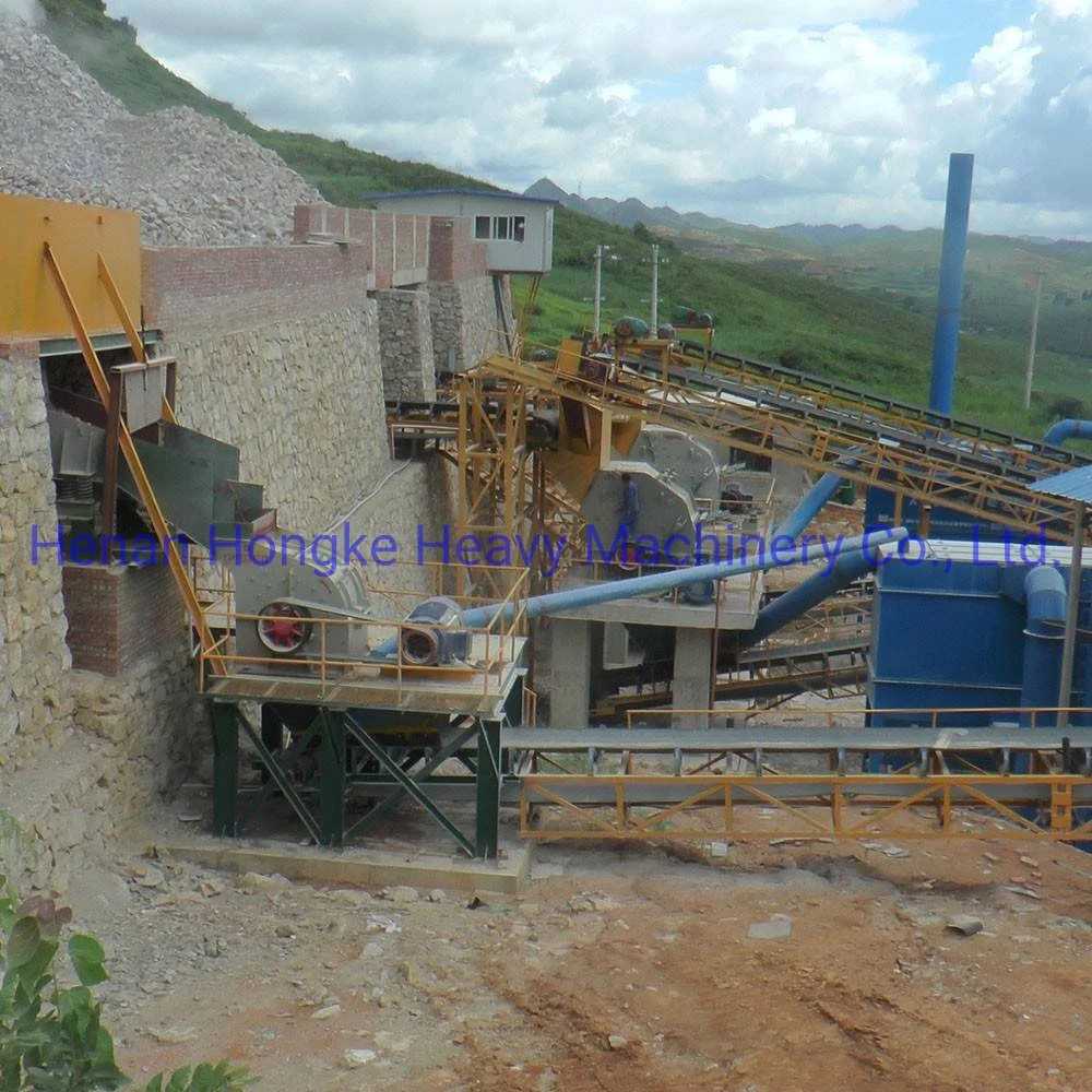 Stone Vertical Combination Crusher