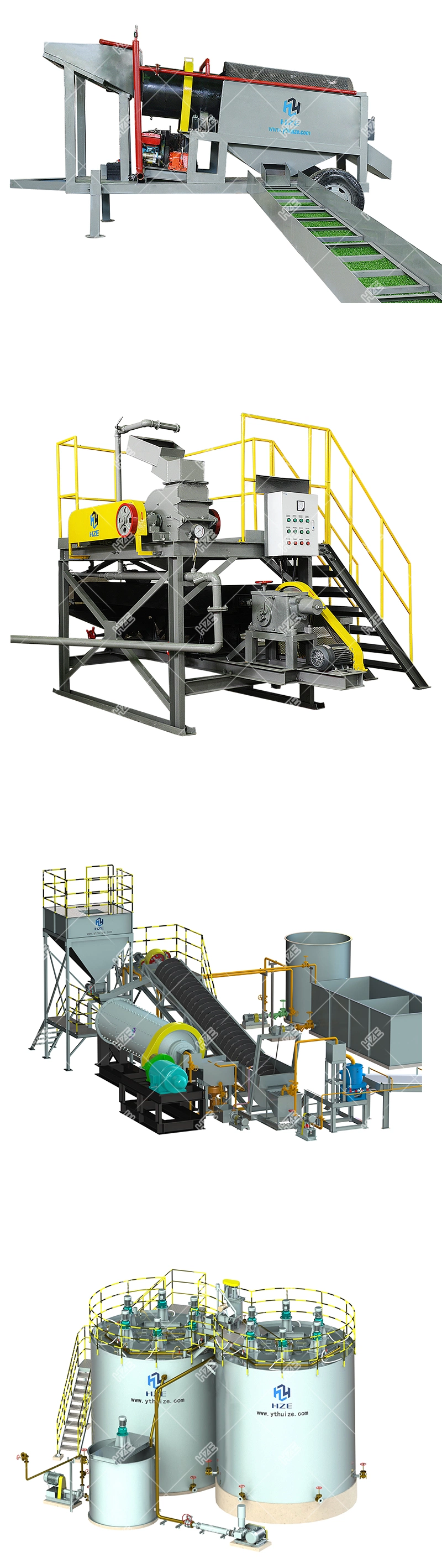 Small Scale Hard Rock and Alluvial Gold Mining Processing Equipment