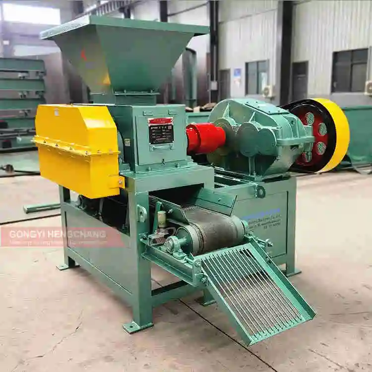 Large Capacity Coal Iron Carbon Sludge Ore Charcoal Briquette Making Machine