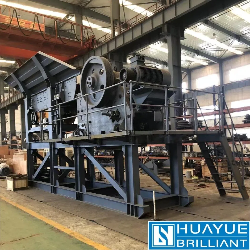 Mining Quarry Mobile Coal Rock Impact Stone Crushing and Sand Gravel Screening Plant Primary Concrete Waste Jaw Crusher for Sale