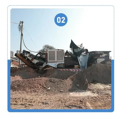 Big Stone Mobile Crusher Machine Crawler Mobile/Movable Crusher for Hard Stone and Construction Waste Material Crushing