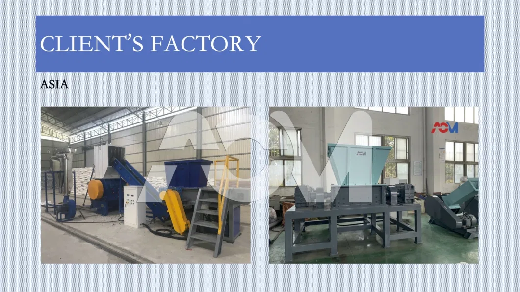 2021 Best High Efficiency and Low Consumption Shredder and Crusher for All Plastics