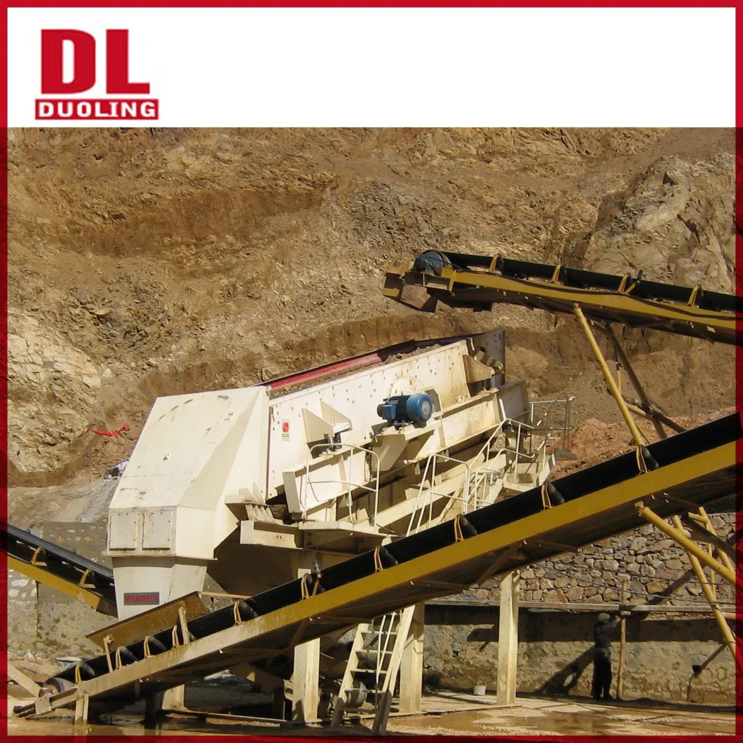 Vibrating Screen Machine Circular Stone Crusher Screen Machine Quarry Mining Four-Bearing Circular Screen