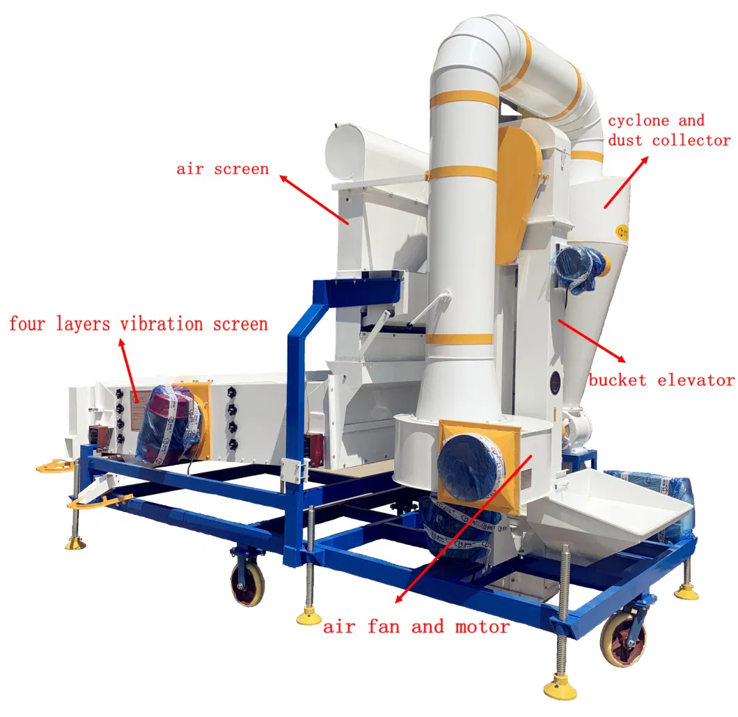 Corn Vibrating Screen Machine