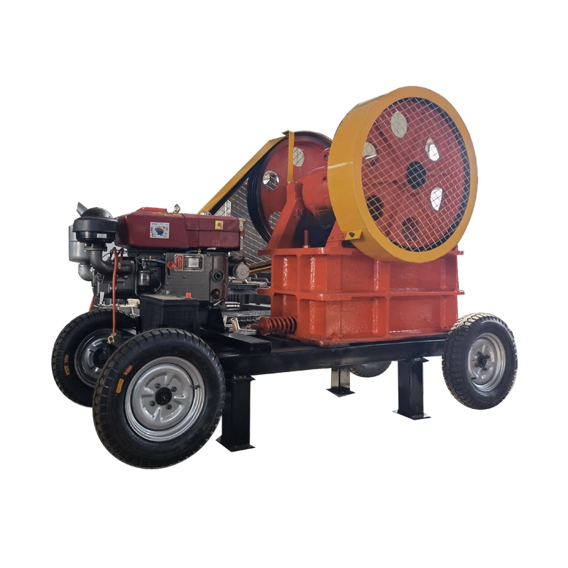 Hot Sale Movable Stone Crusher Jaw Crusher Price Crushing Machine for Aggregates