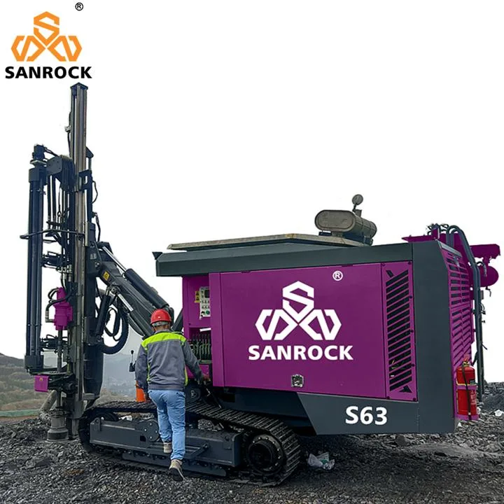 DTH Drilling Rig Mining Hydraulic Borehole Automatic Integrated Drilling Machine