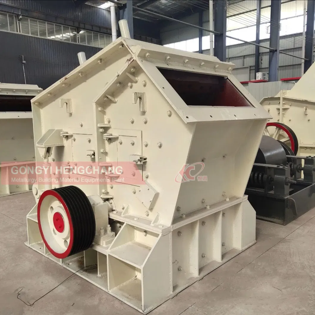 Small River Pebbles Impact Crusher with Diesel Engine