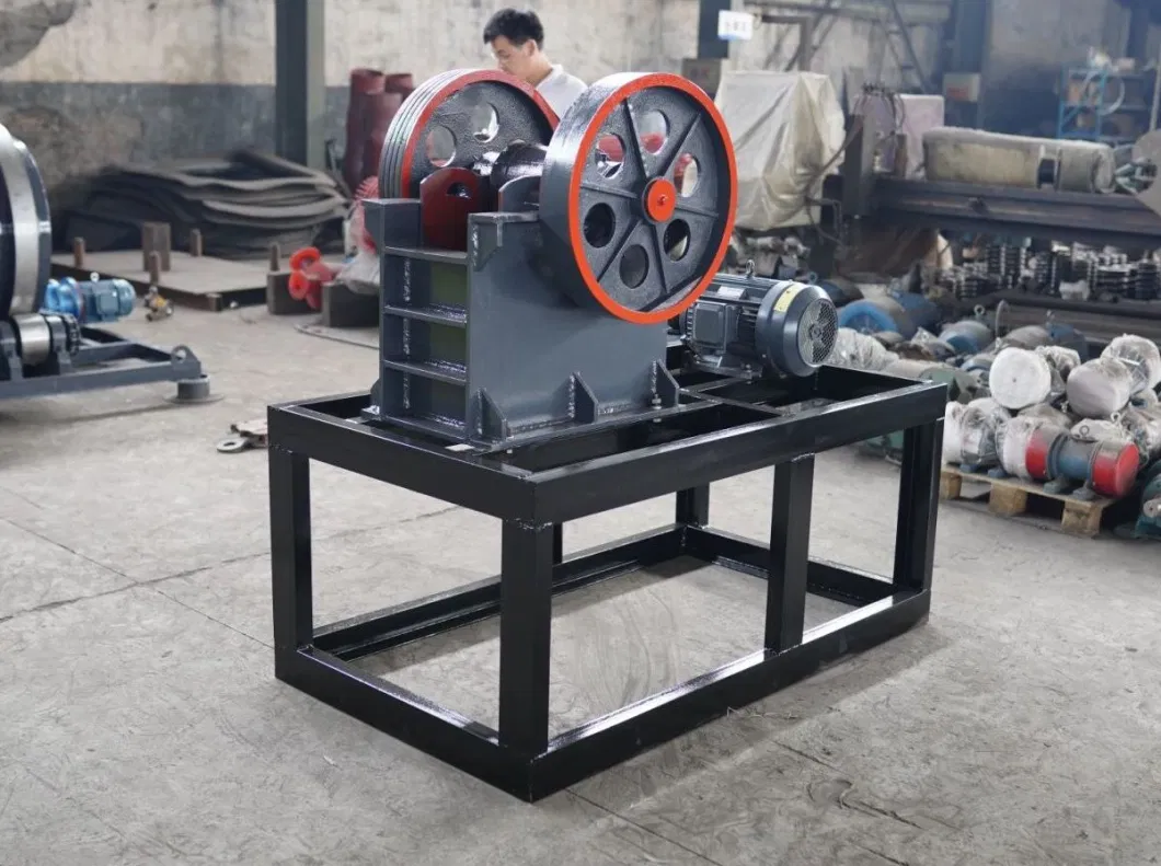 PE150X250 Jaw Crusher with Diesel Generator 1-5tph Basalt Stone Crusher Machine for Sale