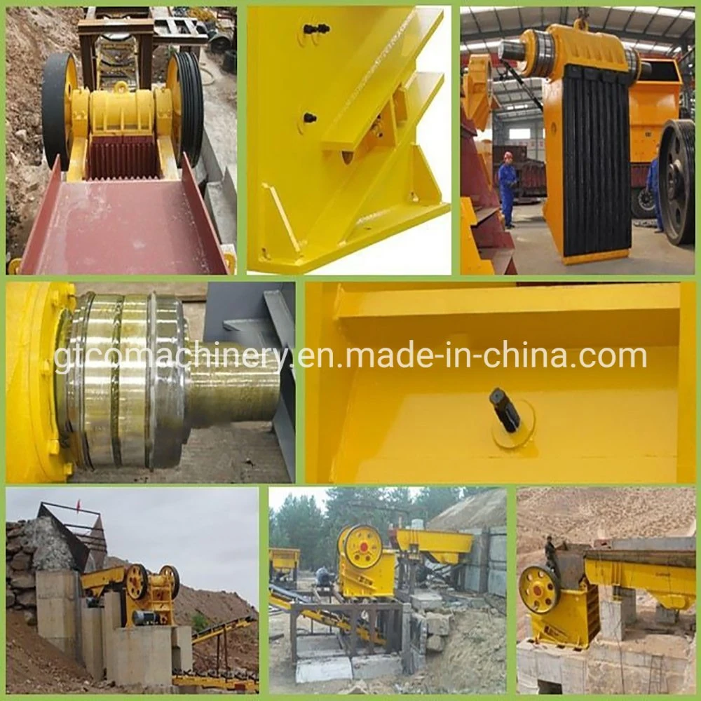 Mobile Jaw Crusher for Mine and Metallurgy to Make Aggregates