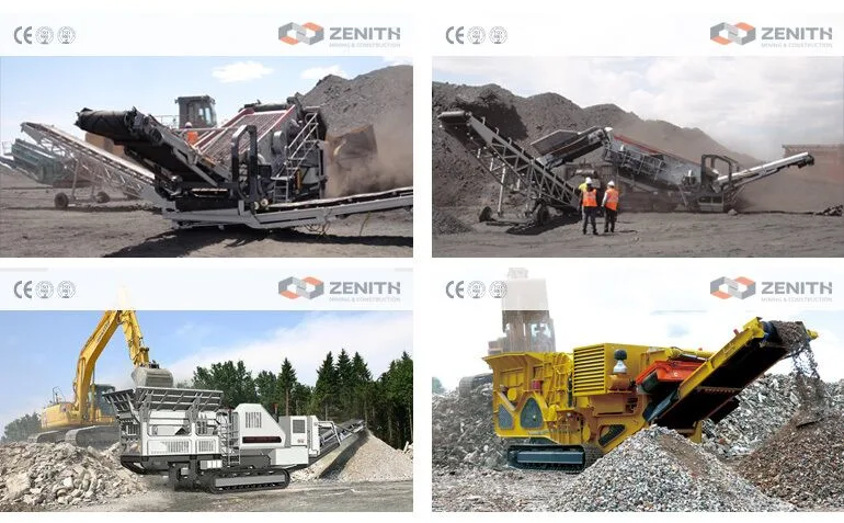 Crawler Mobile Crusher, Crawler Mobile Crushing Plant