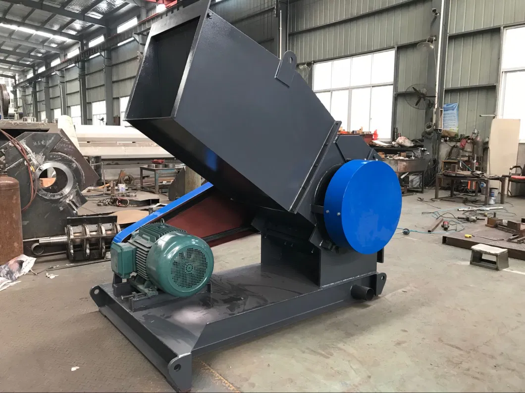 2m PVC PE Pipe Crusher Machine with 5mm Flakes Pipe Crushing Machine