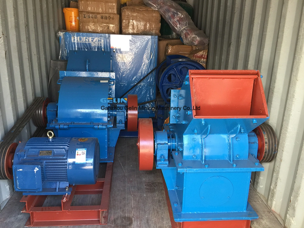 Hammer Crusher Used in Gypsum River Stone Mineral Crushing