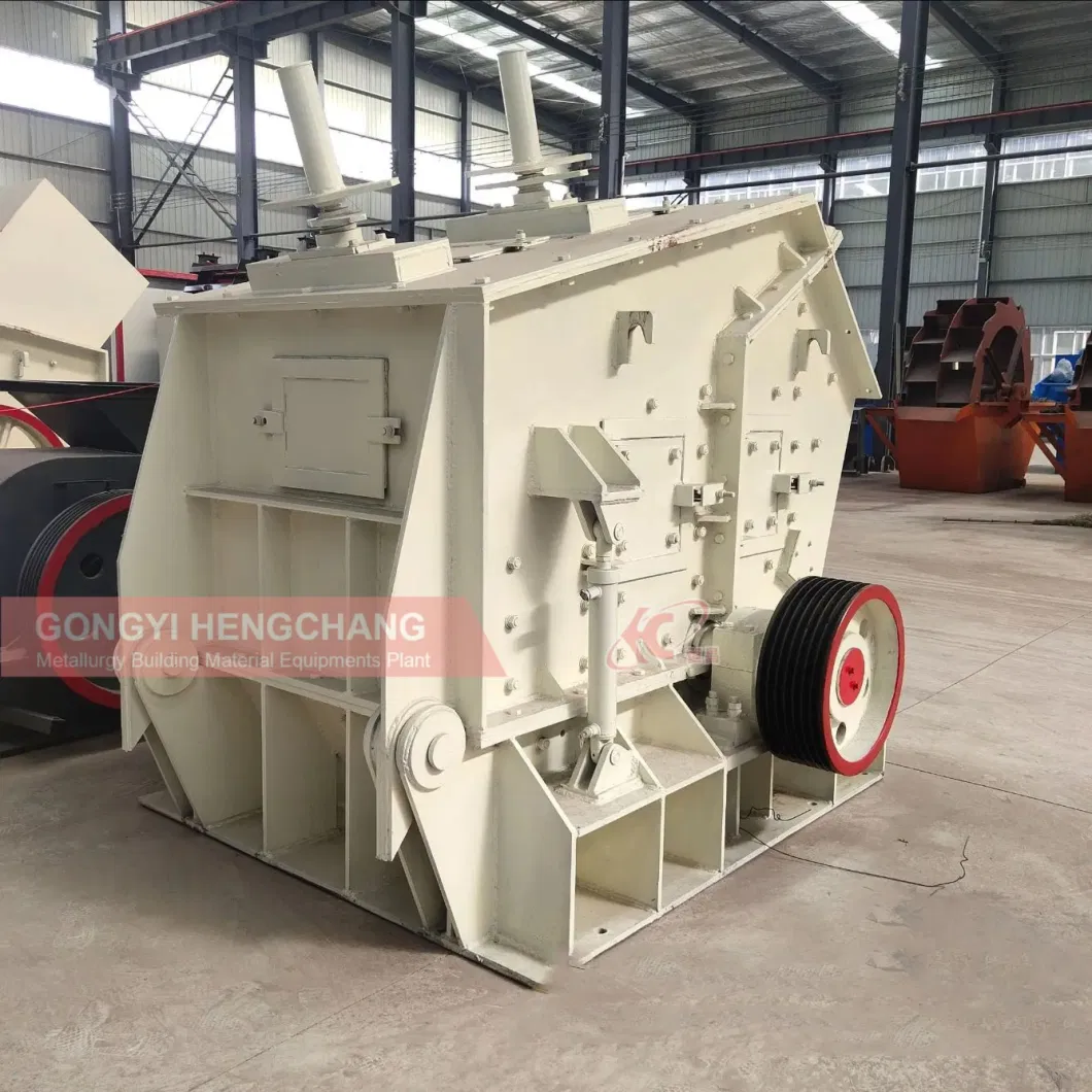 Small River Pebbles Impact Crusher with Diesel Engine