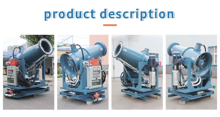 High-Altitude Spraying Automatic Fog Cannnon Machine Construction Engineering Dust Reduction Fog Cannon Machine Mining Explosion-Proof Spraying Machine