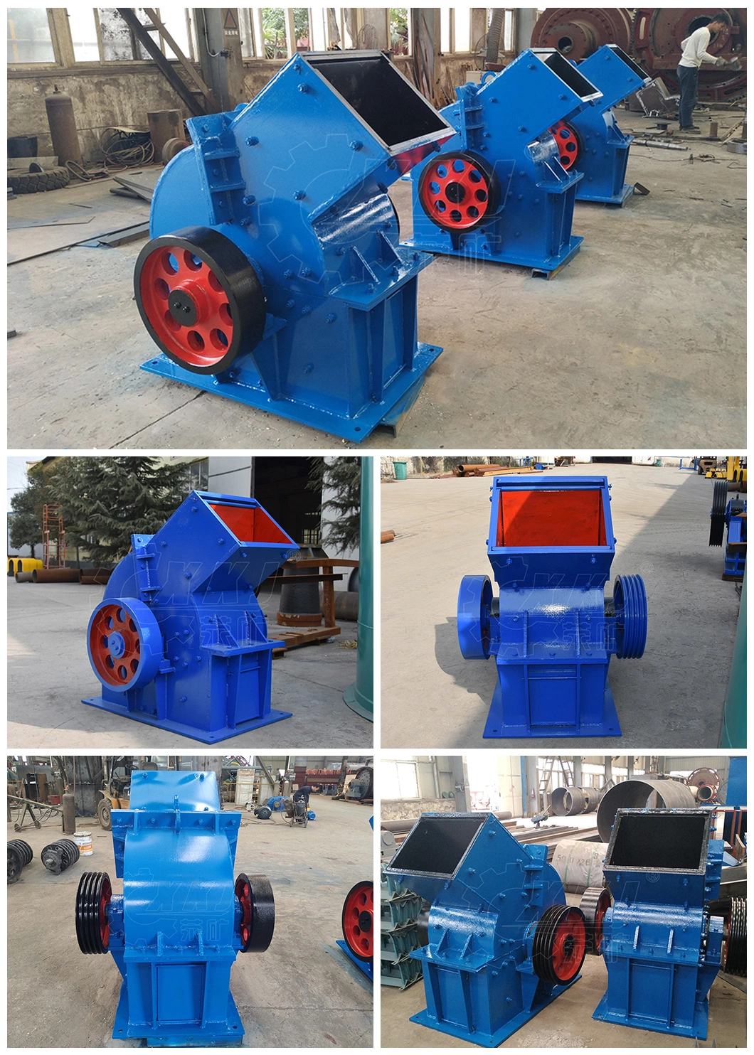 PC600X400 Large Capacity Reversible Primary Mini Mobile Jaw Impact Hammer Stone Crusher