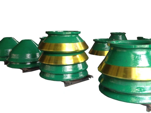 Stone Crusher One-Stop Sourcing OEM Mantle Concave Bowl Liner Crusher Wear Parts