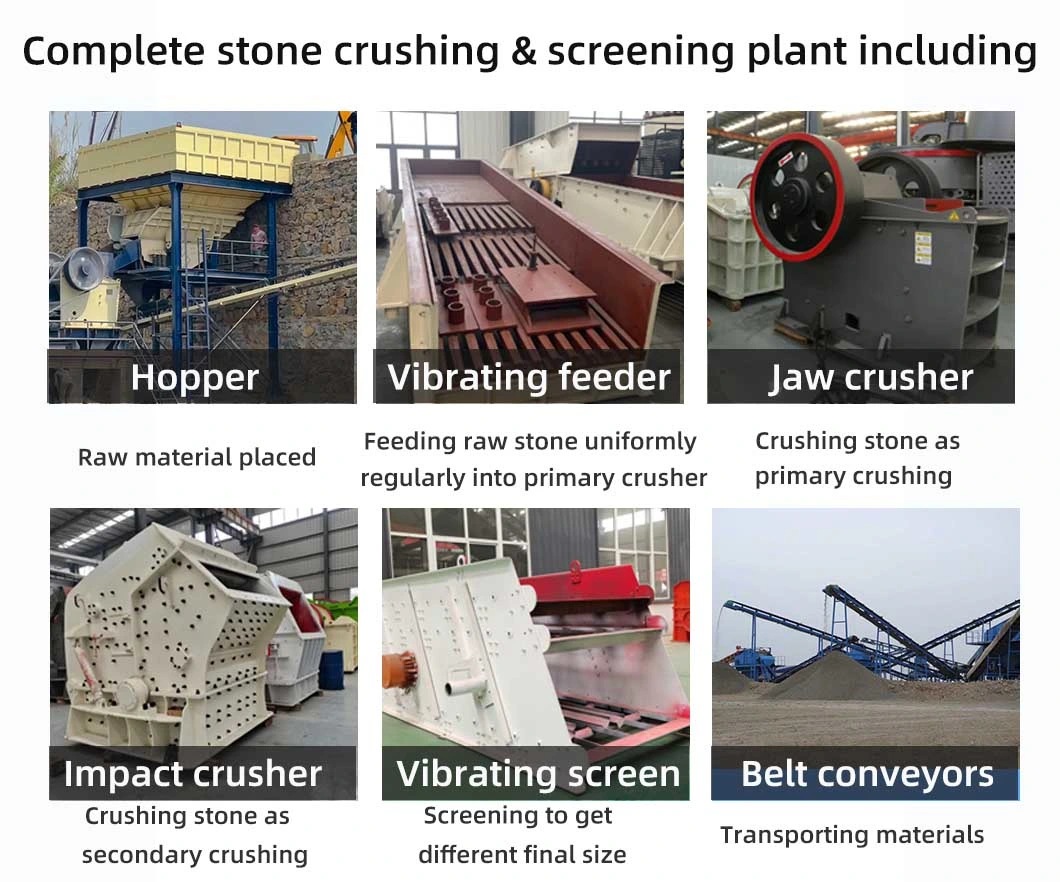 Big Jaw Stone Crusher Machine PE600X900 Jaw Crusher 100 Ton /Hour Plant