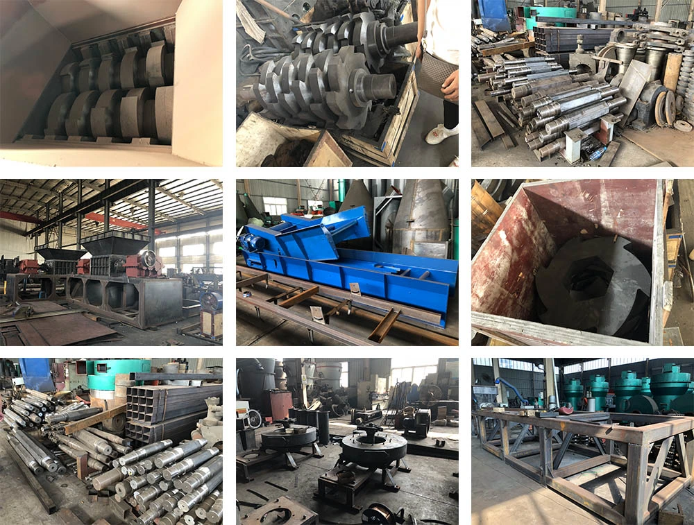 Scrap Tyre Shredder Other Rubber Processing Machinery Crusher Production Line