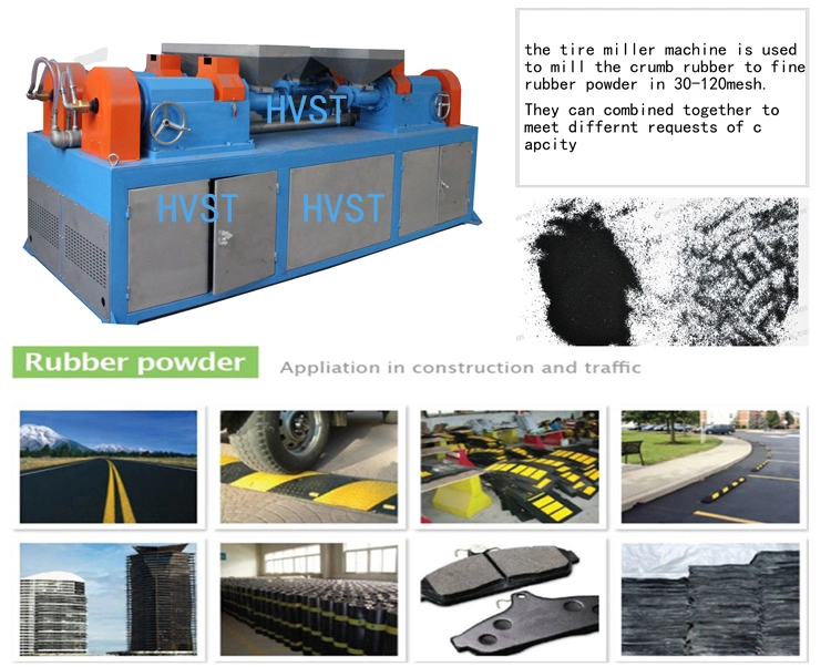 Tire Recycling Companies Tire Rasper Machine Waste Tire Shredding Business Used Tyre Crushing Cutting Machine Tyre Cracker