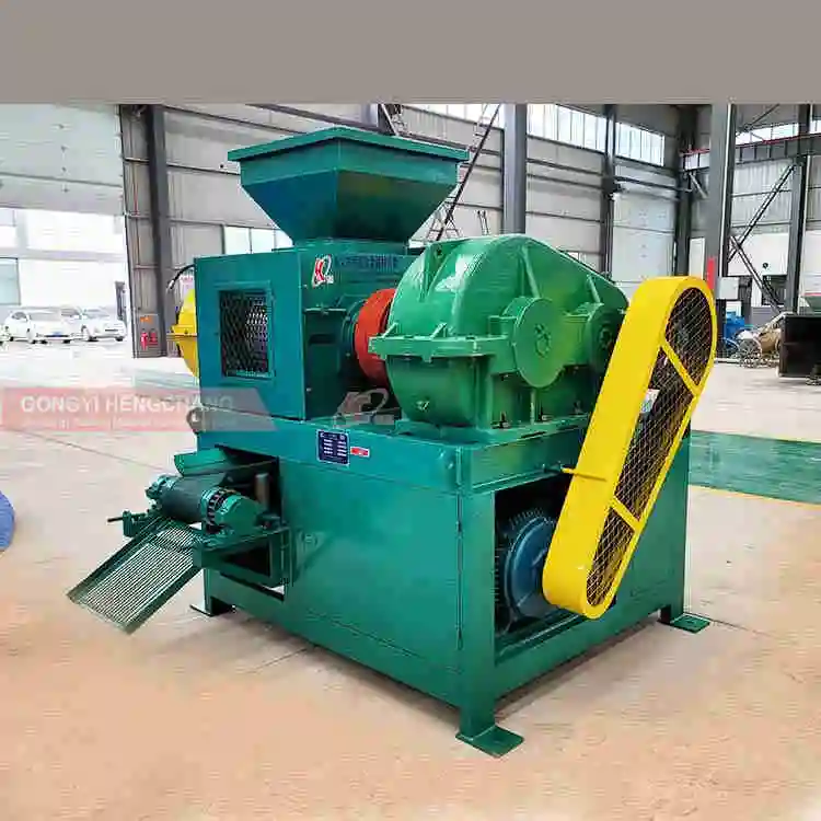 Large Capacity Coal Iron Carbon Sludge Ore Charcoal Briquette Making Machine