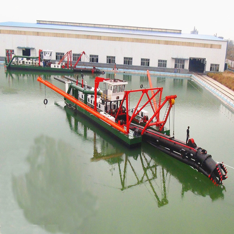 Full New Automatic Customized Water Flow 3500 /4000/5000/6000m3 Cutter Suction Sand Dredge/Hydraulic Diesel Mining / Mud Dredging Machine for Dredger Equipment