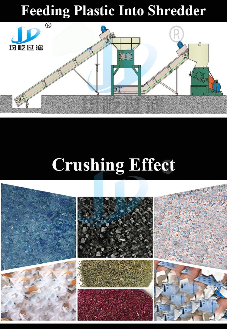 High Efficiency Plastic Crusher for All Kinds of Recycled Plastics