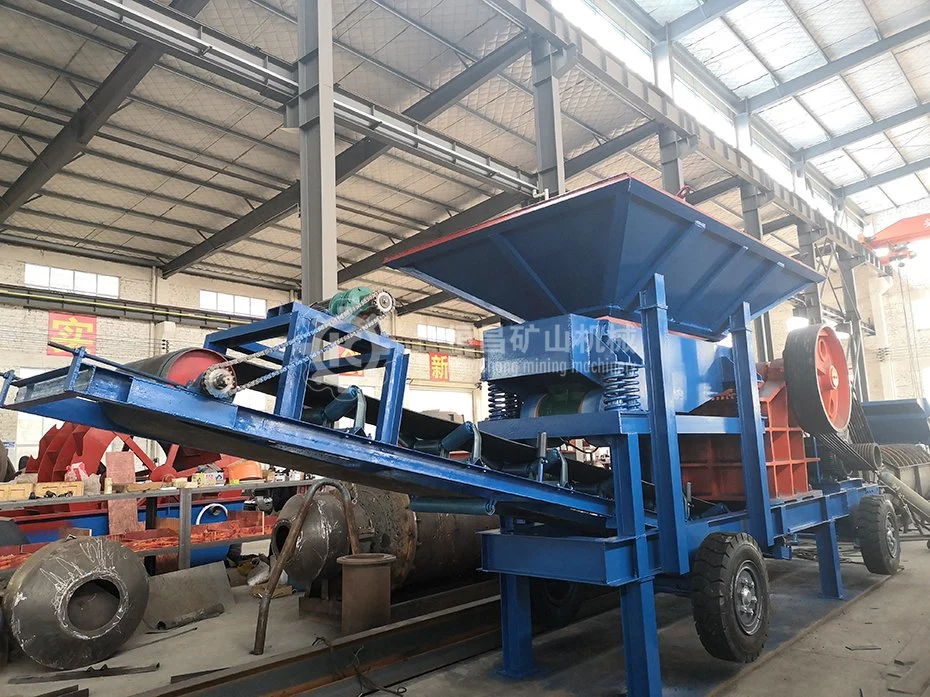 Complete Stone Processing Machinery Quarry Stone Crushing Machines PE250*400 Diesel Mobile Stone Crusher