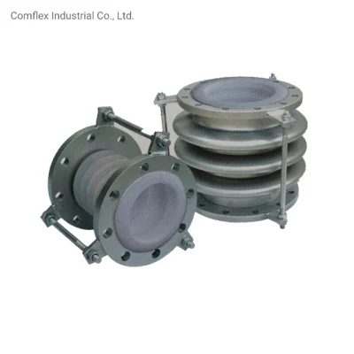 Stainless Steel Bellows Expansion Joint Customized; PTFE Expansion Joint with Flange