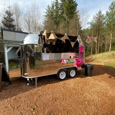 Airstream Outdoor Food Truck Container Catering Food Trailer for Sale