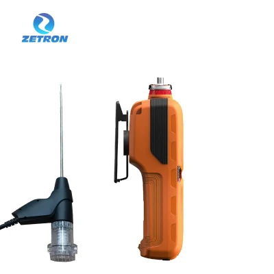 Zetron Ms600-Fg Portable 6-in-1 Flue Gas Analyzer for C2h4 H2 CH3oh C4h10 C2h6o C7h8 LNG Co H2s CH4 C2h2 C3h8 CH2 Lel Ex Toxic and Harmful Gases