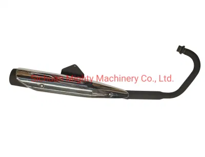 Motorcycle Electroplated Fishtail Muffler <a href='/exhaust-pipe/'>Exhaust Pipe</a> Rear Section SDH125-50A for Honda