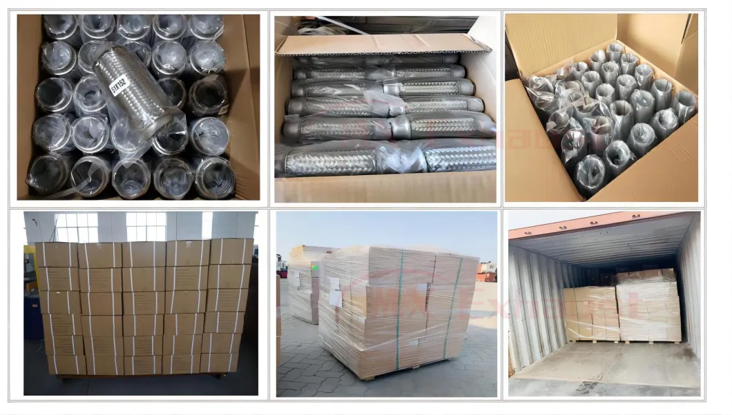 Factory Wholesale Corrugated Flexible Pipe Car Muffler Exhaust Flex Pipe Flexible Exhaust Pipe