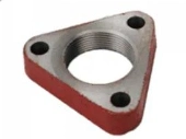 Cast Iron Triangular Flange Adapter for Flexible Pipe 1.5 Inch