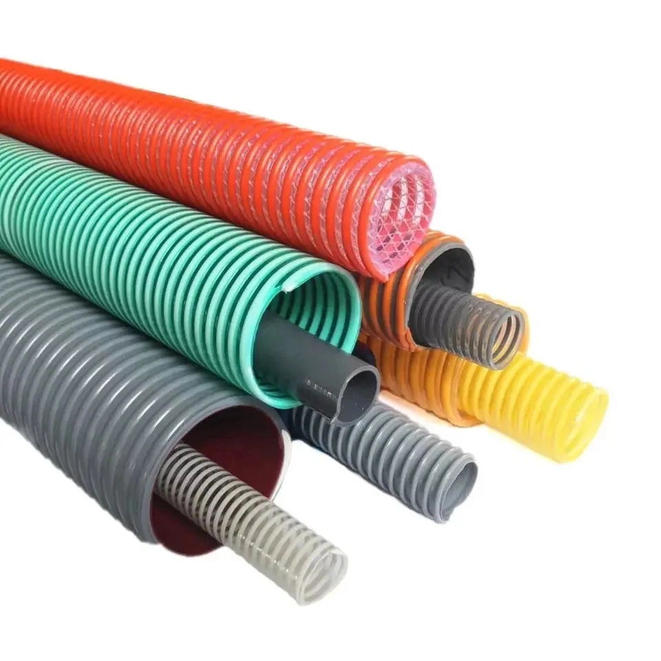 3.5 Inch Flexible Plastic Wire PVC Suction Hose Pipe Manufacture