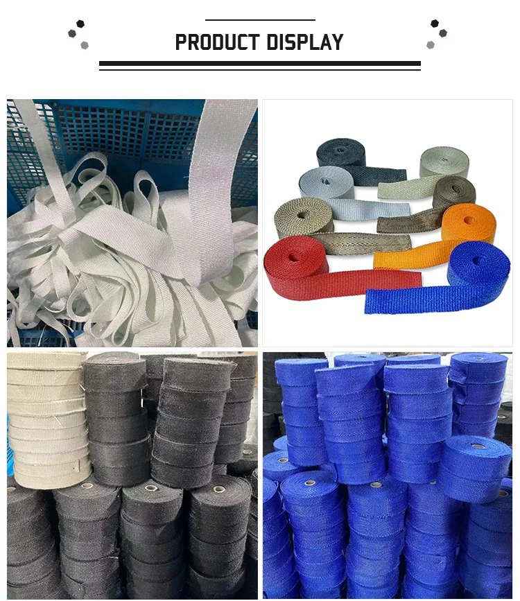 Automotive Thermal Management Products High Performance Ceramic Exhaust Pipe Heat Wrap