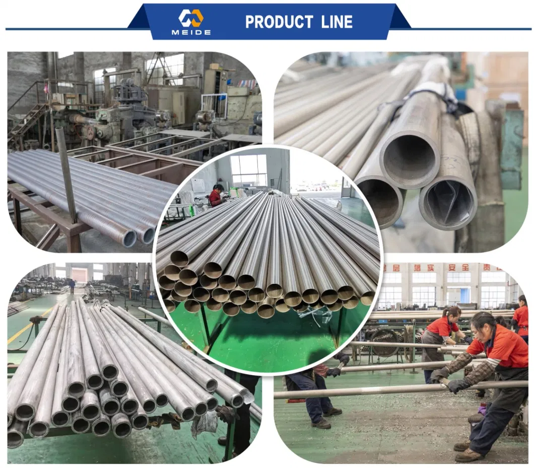 ASTM B348 B338 B862 Gr1 Gr2 Gr3 Gr4 Gr5 Ta2 Tc4 3 Inch Titanium Exhaust Tube Seamless Welded Pure Pipe Round Pipe