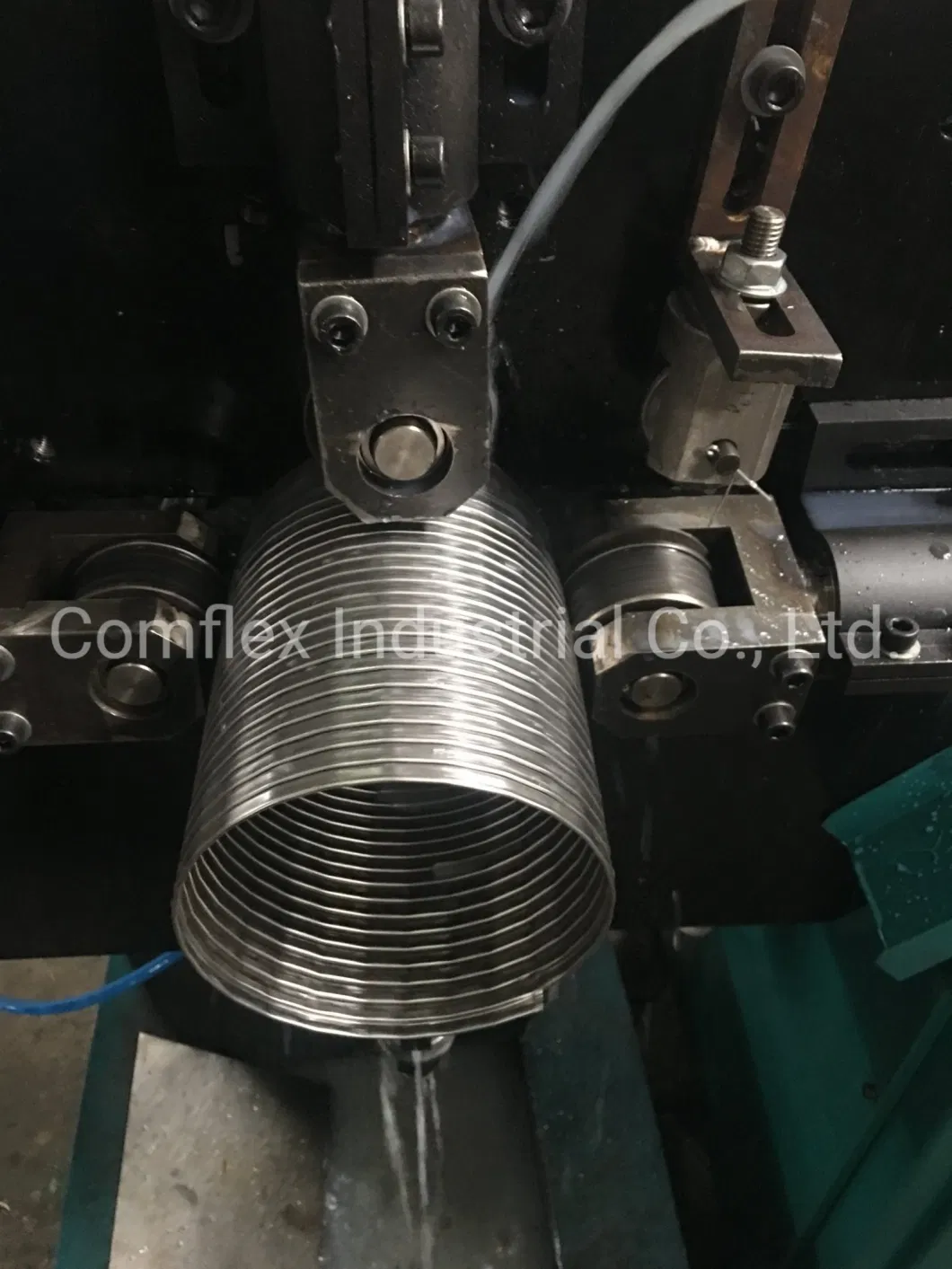 Flexlock Stripwound Roughbore Interlocked Metal Hose Machine for Engine Exhuast System^