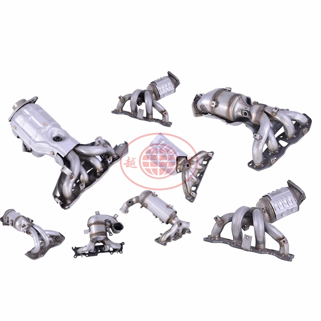 Stainless Steel Exhaust Flexible Pipe Soft Connection with Braided Catalytic Converter