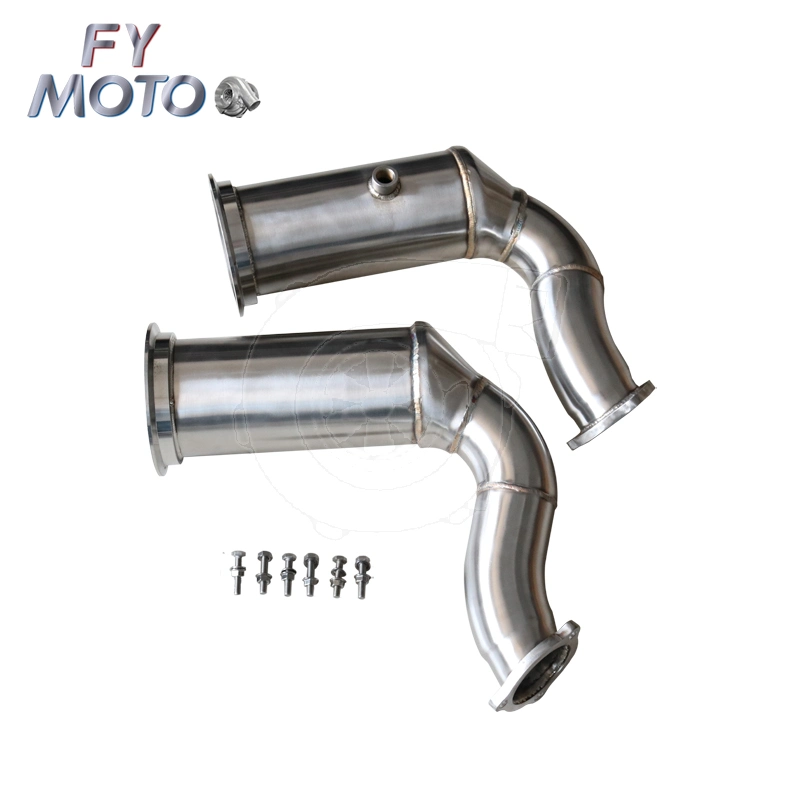 China Manufacture Cayenne 2018 Quality Assured Catalytic Exhaust Downpipe