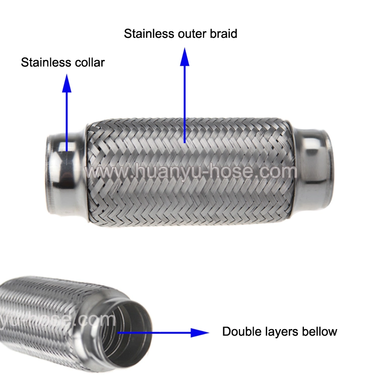 Exhaust Flex Joint Pipe Without Innerbraid