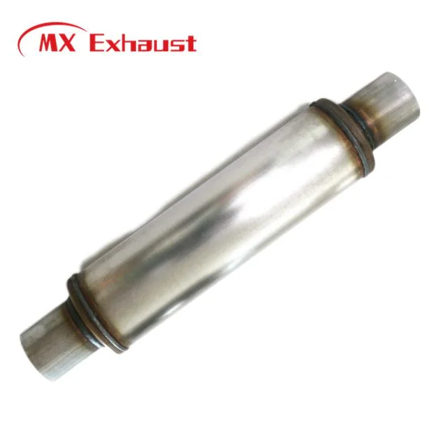 5&quot; Inlet/ 6&quot;Outlet 10&quot;X 44.5&quot; Round Truck Ss409 Stainless Steel Factory Supply Car Truck Silencer Exhaust Highflow Muffler