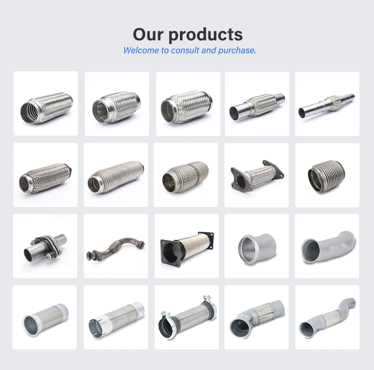 Stainless Steel Auto Joint Flex Bellows Pipe with Nipple